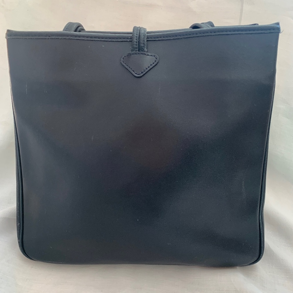 Longchamp navy shoulder bag